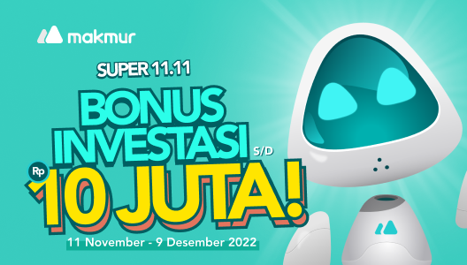 Promo November 2022, Super 11.11 Bonus Investasi Hingga Rp 10 Juta Dari Mavis!