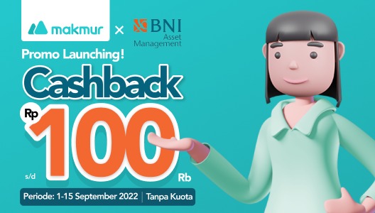 Promo September 2022, Launching BNI-AM Short Duration Bonds Index, Dapatkan Cashback s/d Rp 100 Ribu!