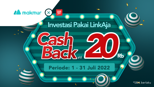 [UPDATE] Promo Juli 2022: Investasi Pakai LinkAja Dapat Cashback s/d Rp 20 Ribu!