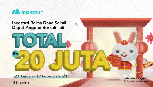 Promo Imlek Januari 2023, Makmur Bagi Angpao Hingga Rp 20 Juta!