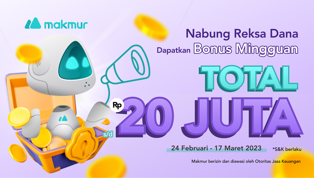 Promo Spesial 3.3, Bonus Investasi Reksa Dana Hingga Rp 20 Juta!
