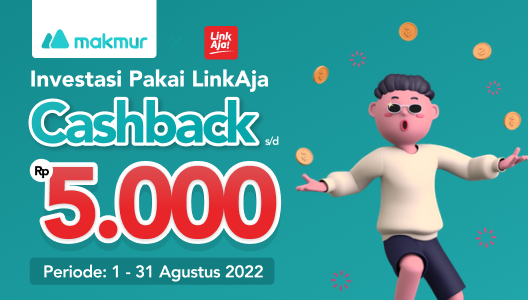 Promo Agustus 2022: Investasi Pakai LinkAja Dapat Cashback s/d Rp 5 Ribu!