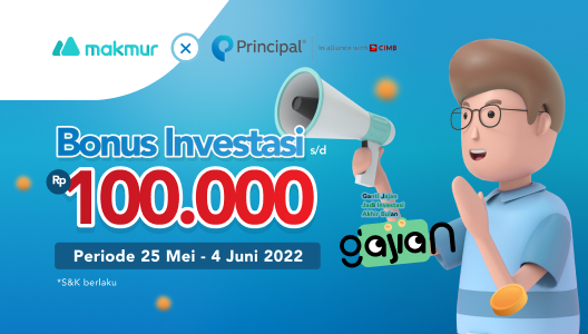 Promo Mei 2022, Gajian Dengan Kejutan Bonus Investasi hingga Rp 100 Ribu!