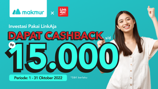 Promo Oktober 2022, Investasi Pakai LinkAja Dapat Cashback s/d Rp 15 Ribu!