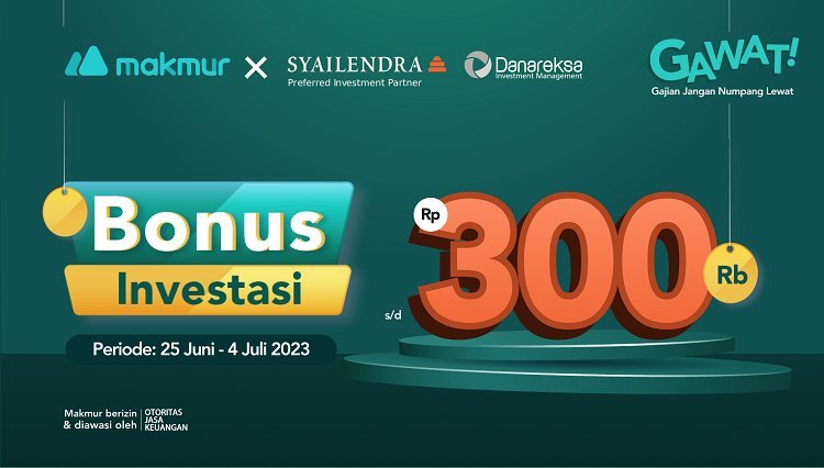 Promo Payday Juni 2023, Bonus Investasi hingga Rp 300 Ribu!