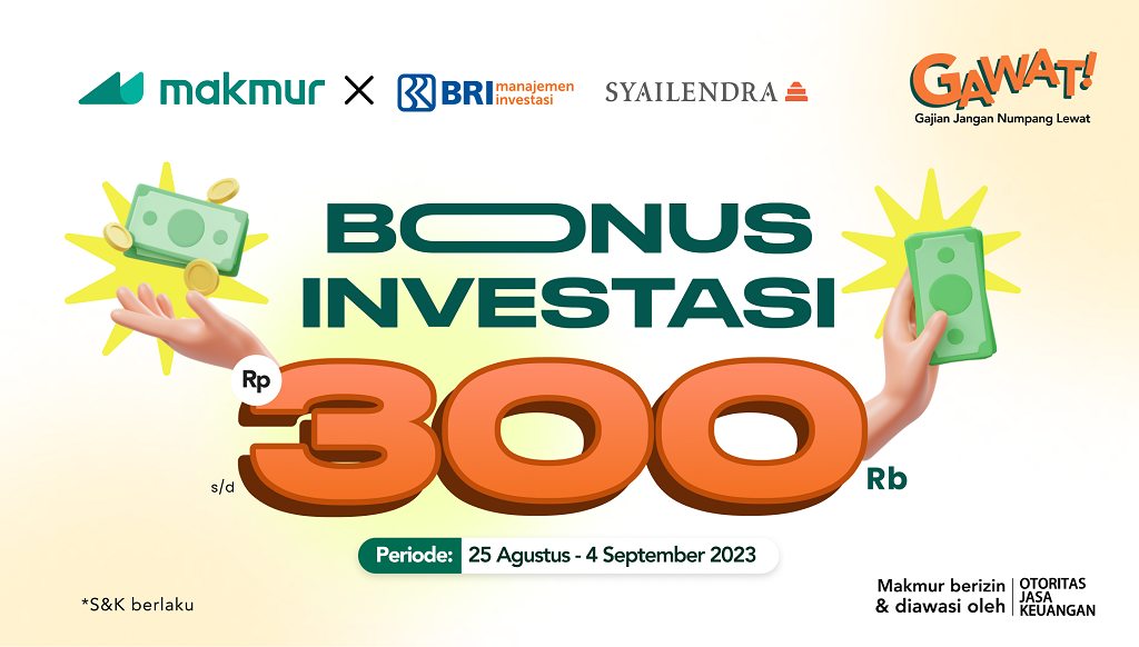 Promo Payday Agustus 2023, Bonus Investasi hingga Rp 300 Ribu!