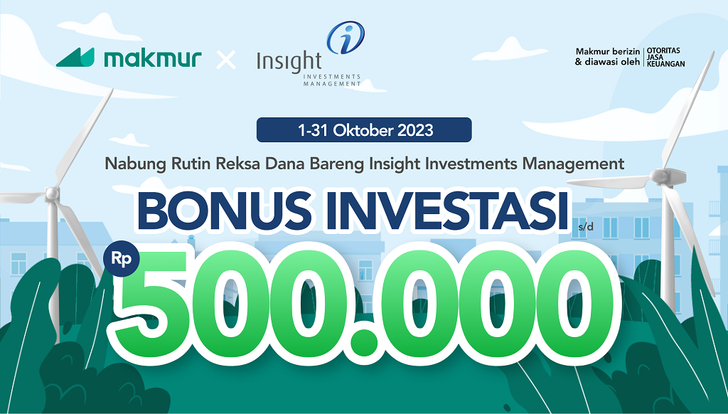 Promo Nabung Rutin Insight IM 2023, Bonus Investasi hingga Rp 500.000!