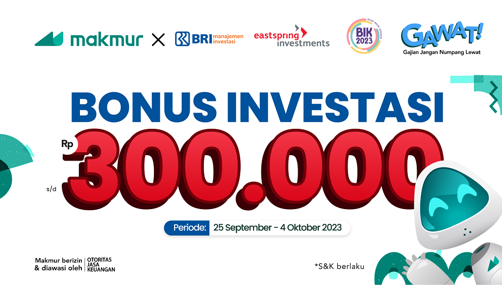 Promo Payday September 2023, Bonus Investasi hingga Rp 300 Ribu!