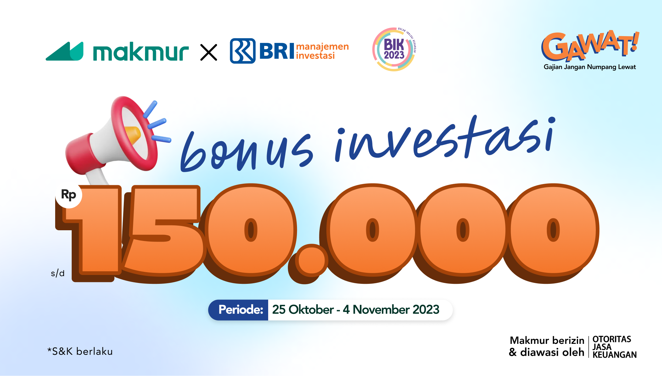 Promo Payday Oktober 2023, Bonus Investasi hingga Rp 150 Ribu!