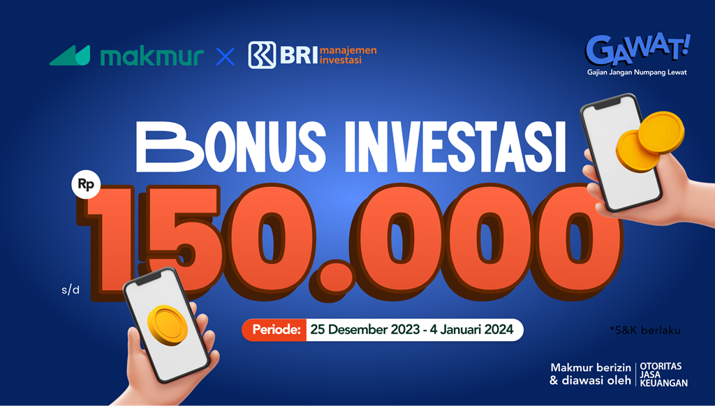 Promo Payday BRI Desember 2023, Bonus Investasi hingga Rp 150 Ribu!