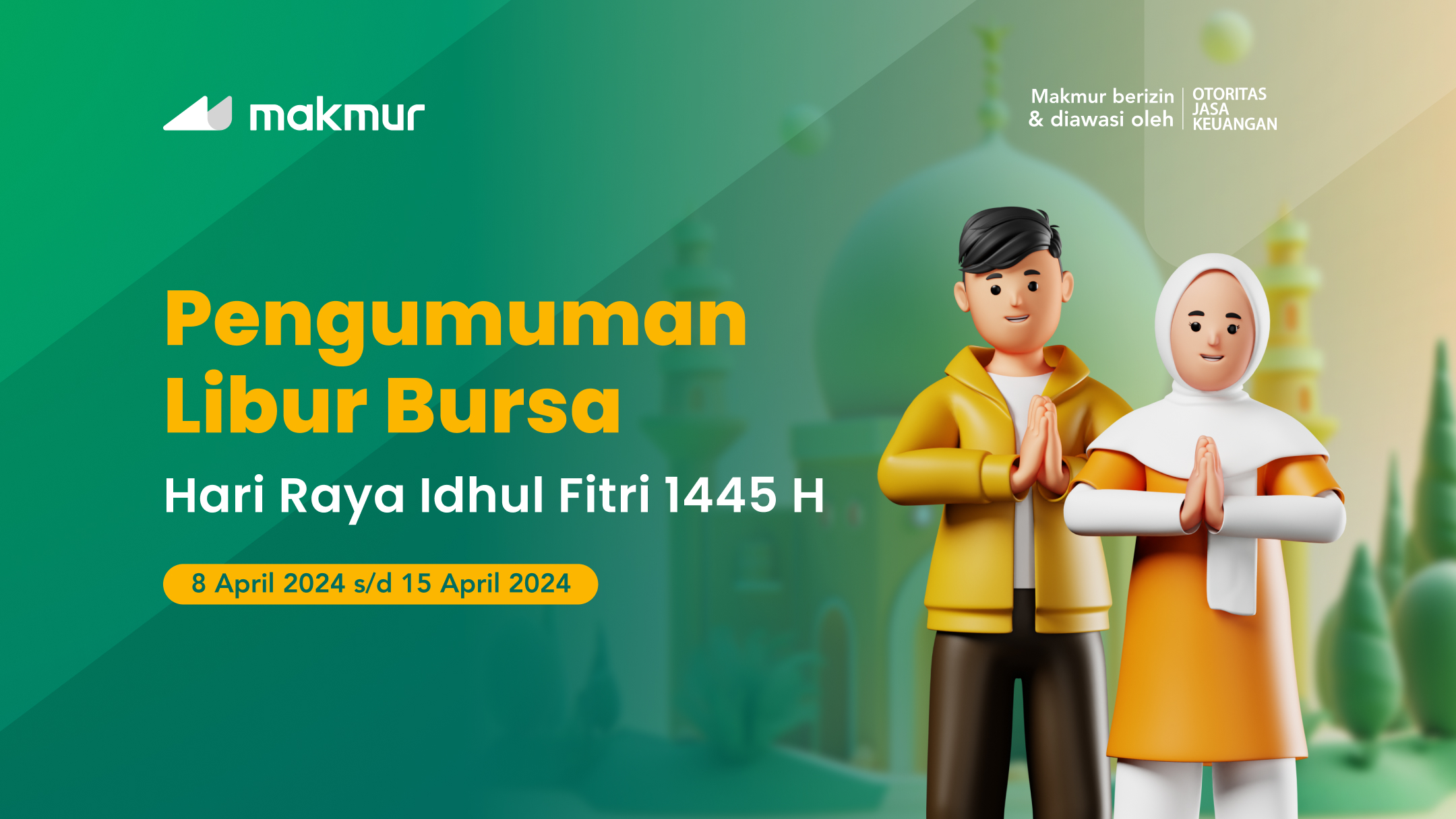 Pengumuman Hari Raya Idul Fitri 1445 H