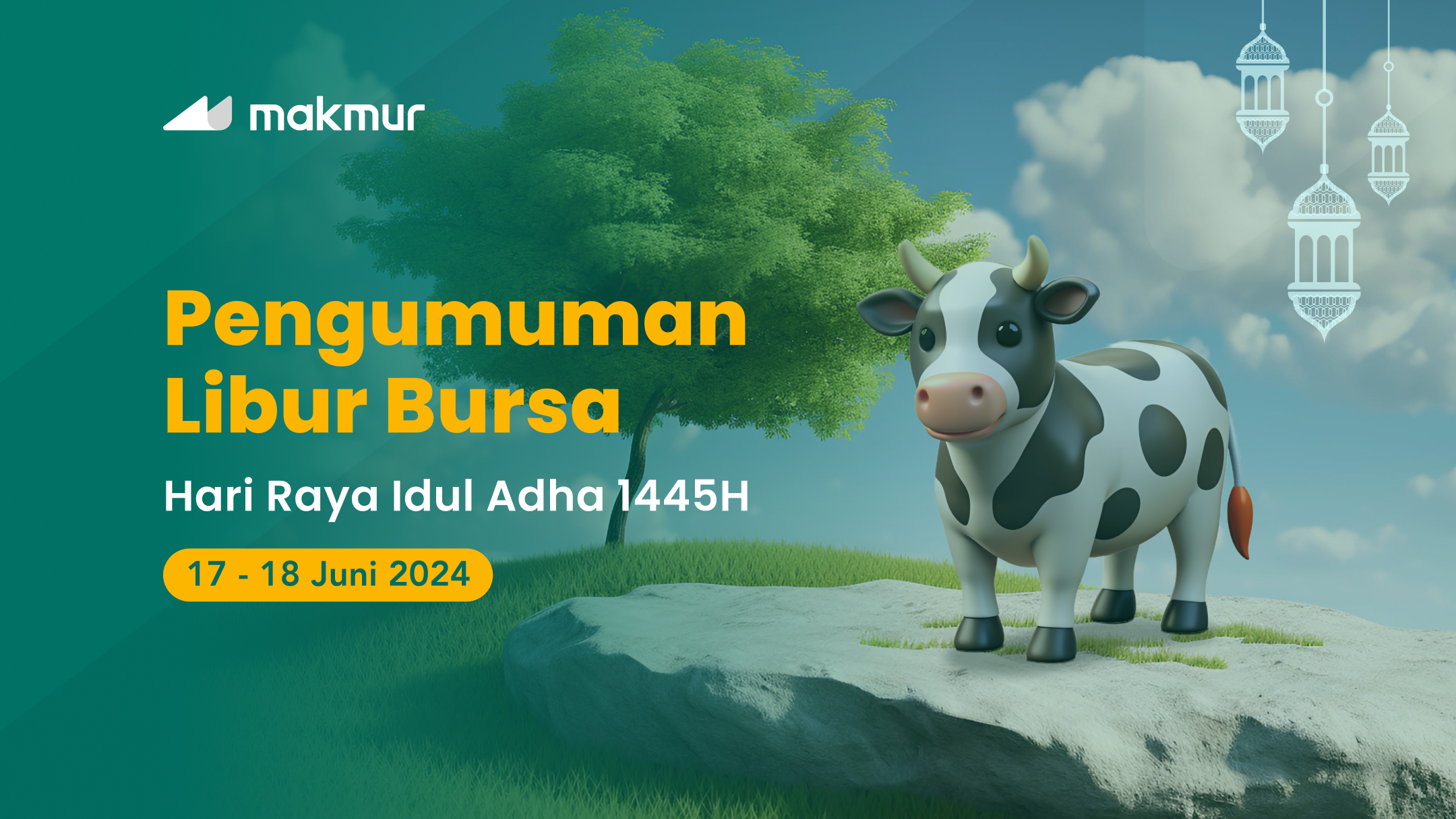 Pengumuman Libur Bursa Memperingati Hari Raya Idul Adha 1445 Hijriah