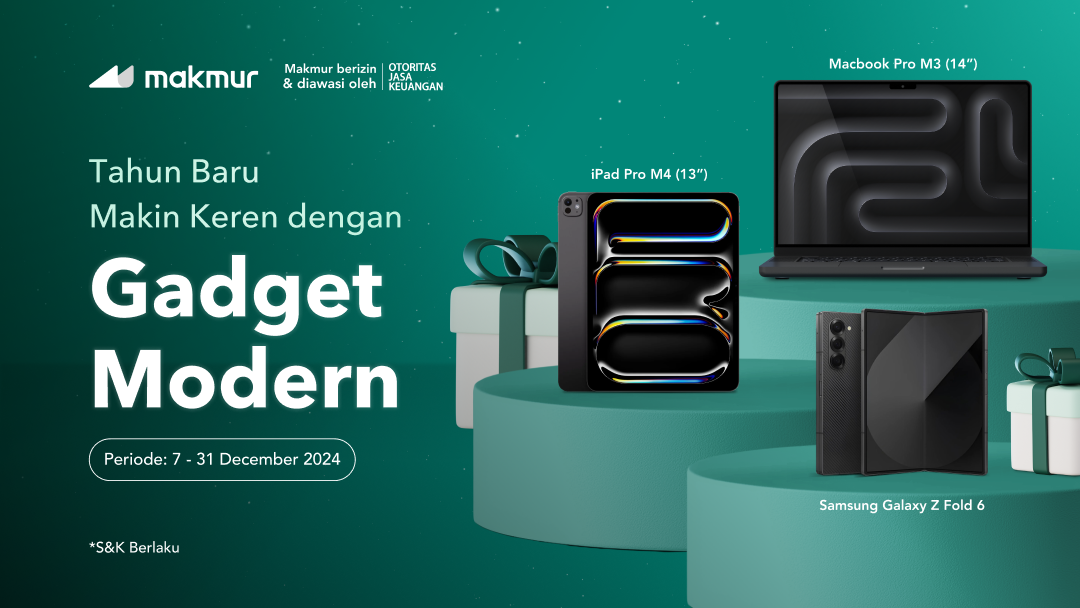 Tahun Baru Makin Keren dengan Gadget Modern!
