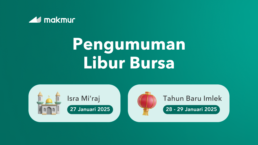 Pengumuman Libur Bursa Isra Miraj dan Tahun Baru Imlek