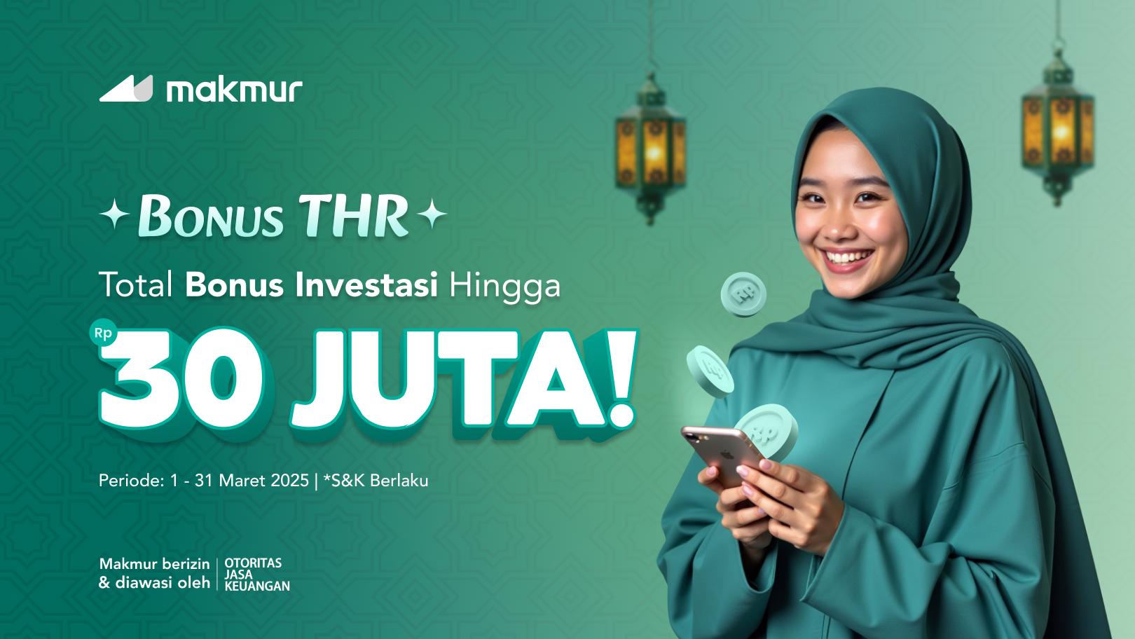 Bonus THR 2025, Total Bonus Investasi hingga Rp 30 Juta!