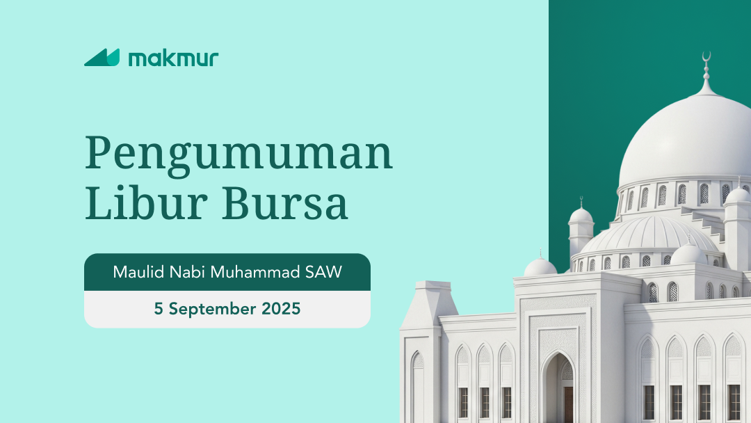 Pengumuman Libur Bursa Maulid Nabi Muhammad SAW